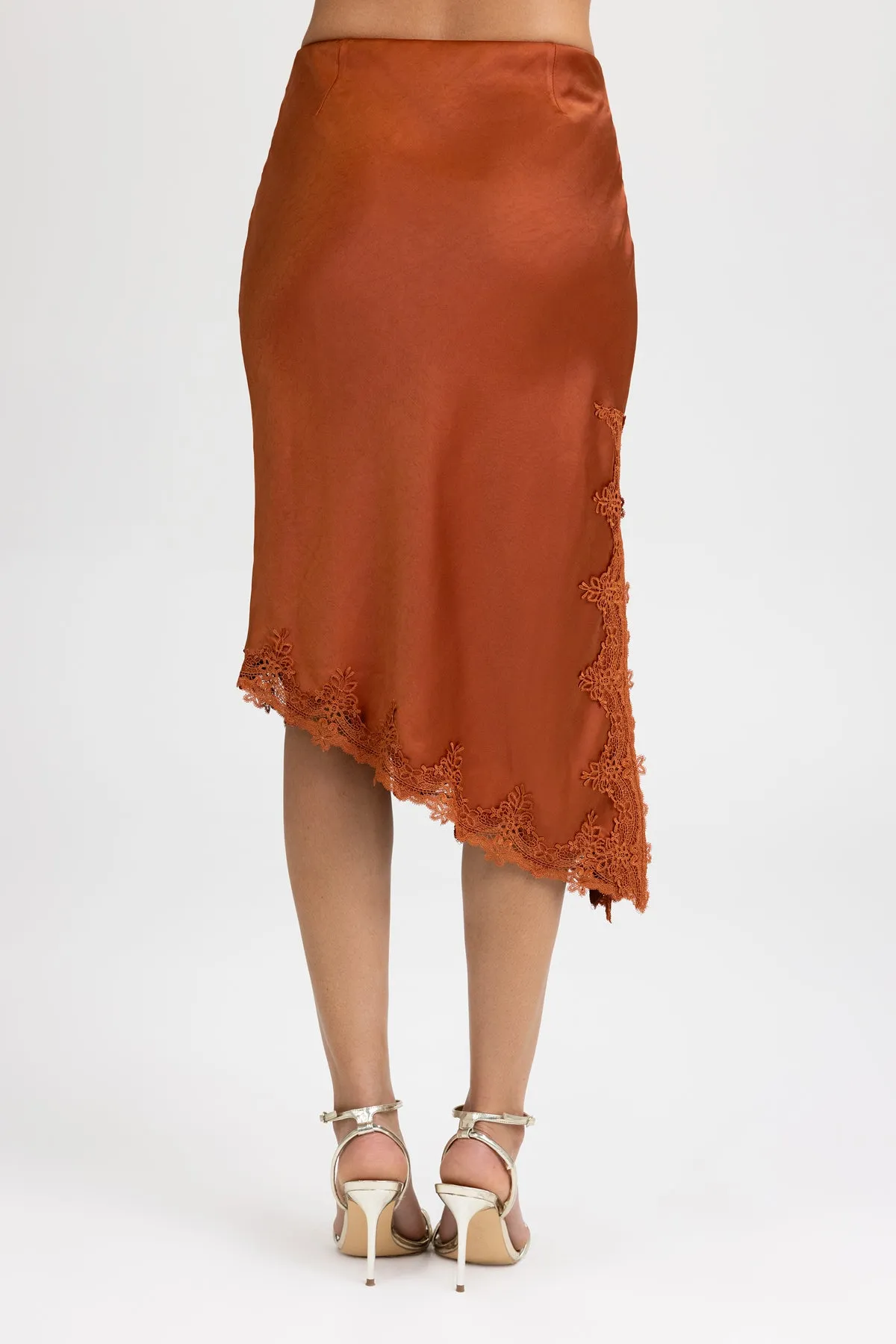 Valencia Satin Skirt sold by Miss Me product image thumbnail 4