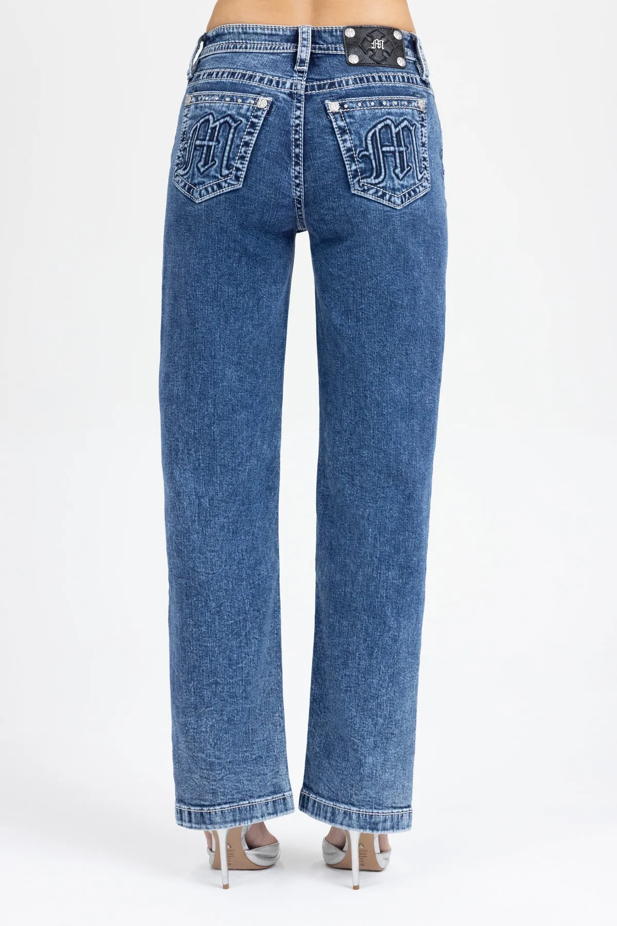 Going Rouge Slim Wide sold by Miss Me product image thumbnail 5