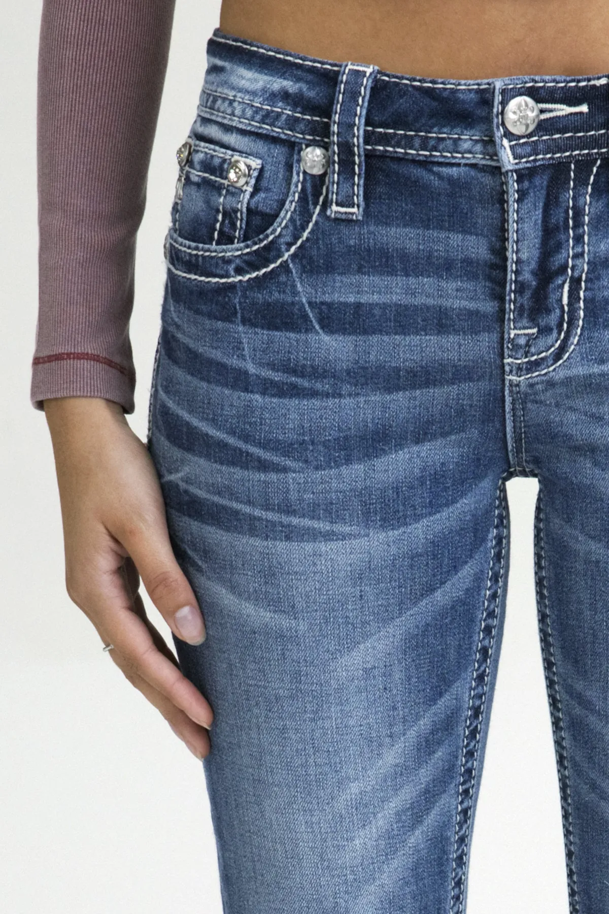 Charmeine Wings Bootcut Jeans sold by Miss Me product image thumbnail 4