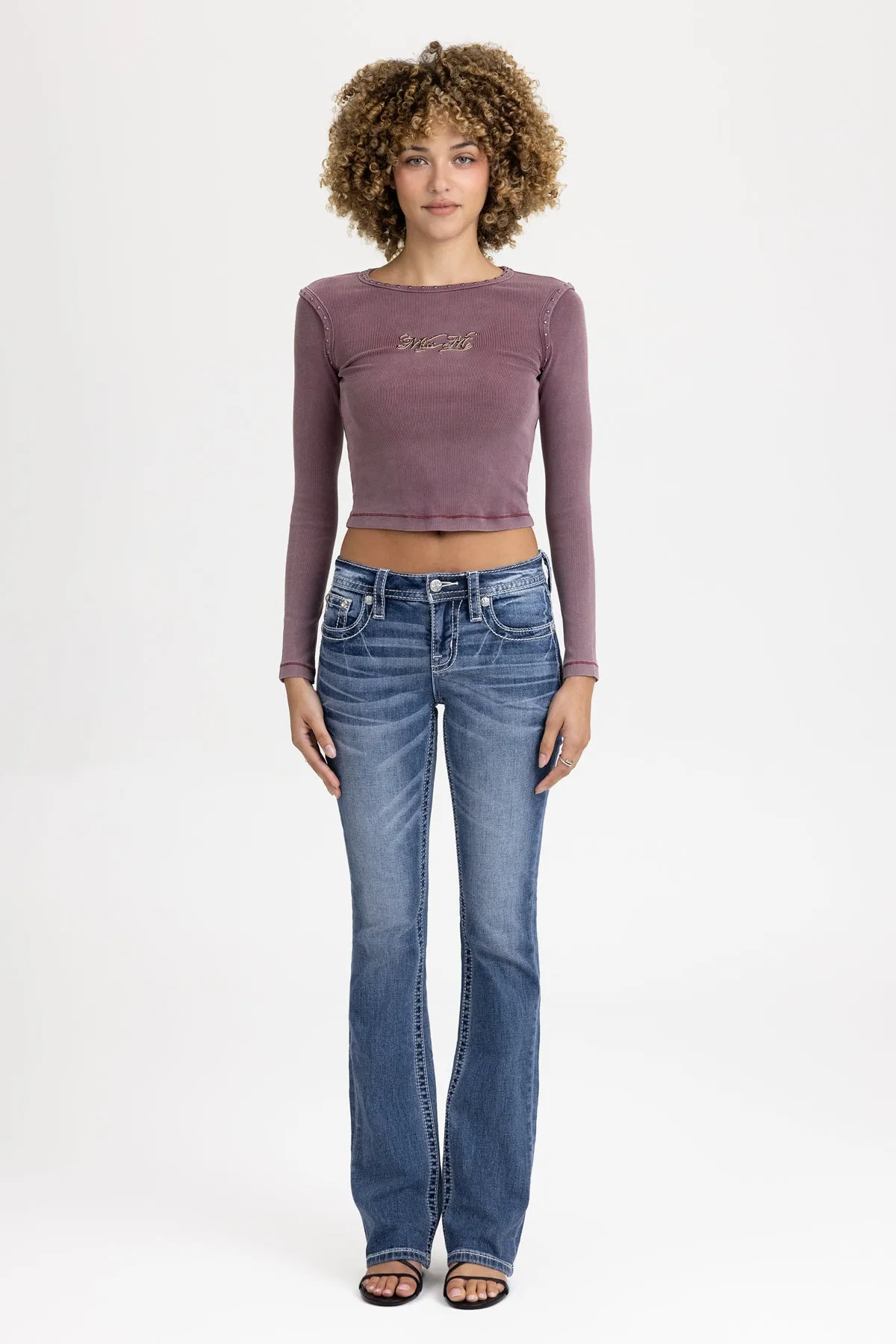 Charmeine Wings Bootcut Jeans sold by Miss Me product image thumbnail 3