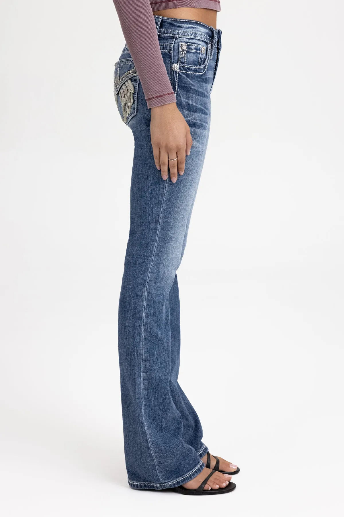 Charmeine Wings Bootcut Jeans sold by Miss Me product image thumbnail 5