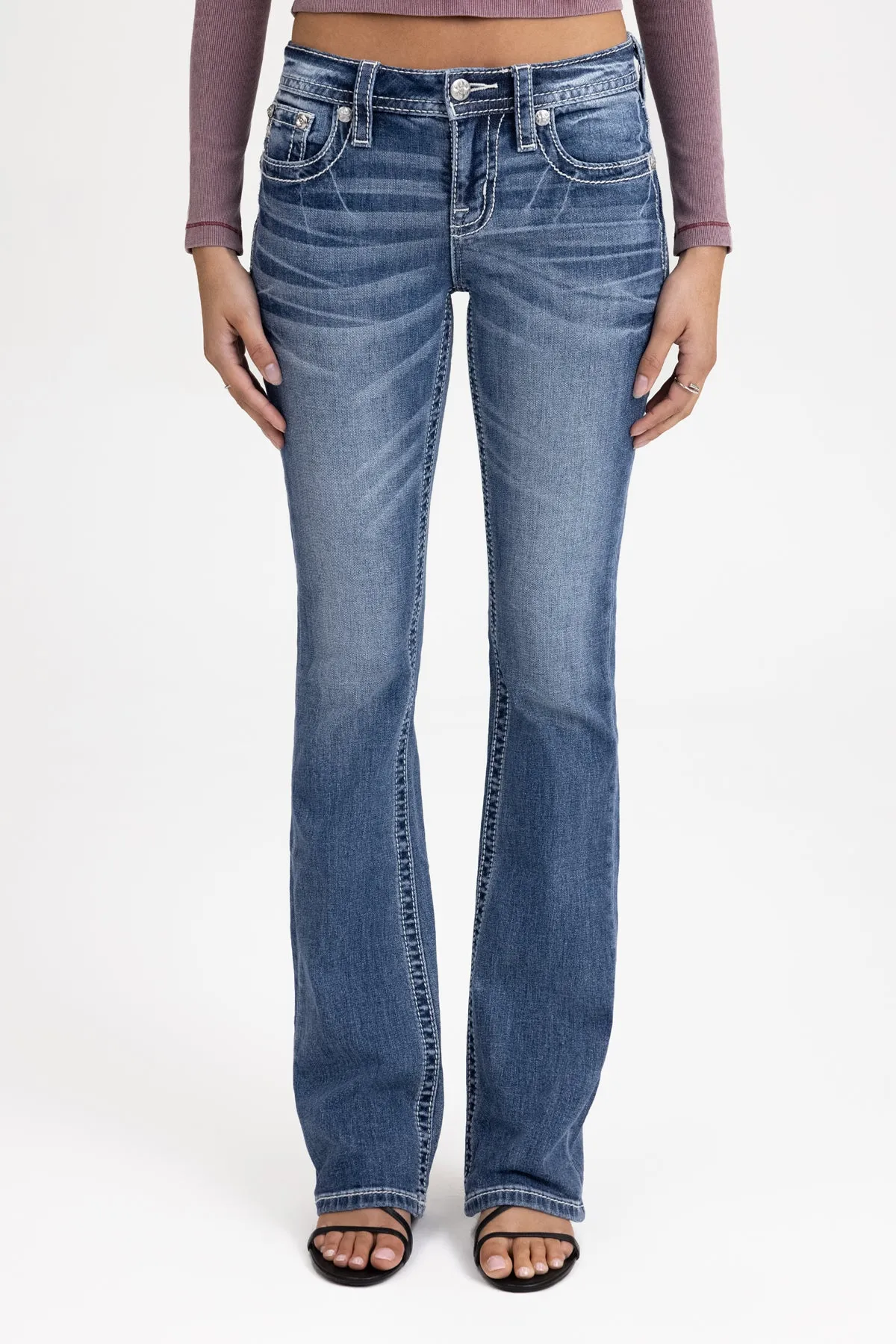 Charmeine Wings Bootcut Jeans sold by Miss Me product image thumbnail 2