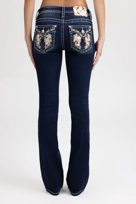 Marleigh Wings Bootcut Jeans sold by Miss Me