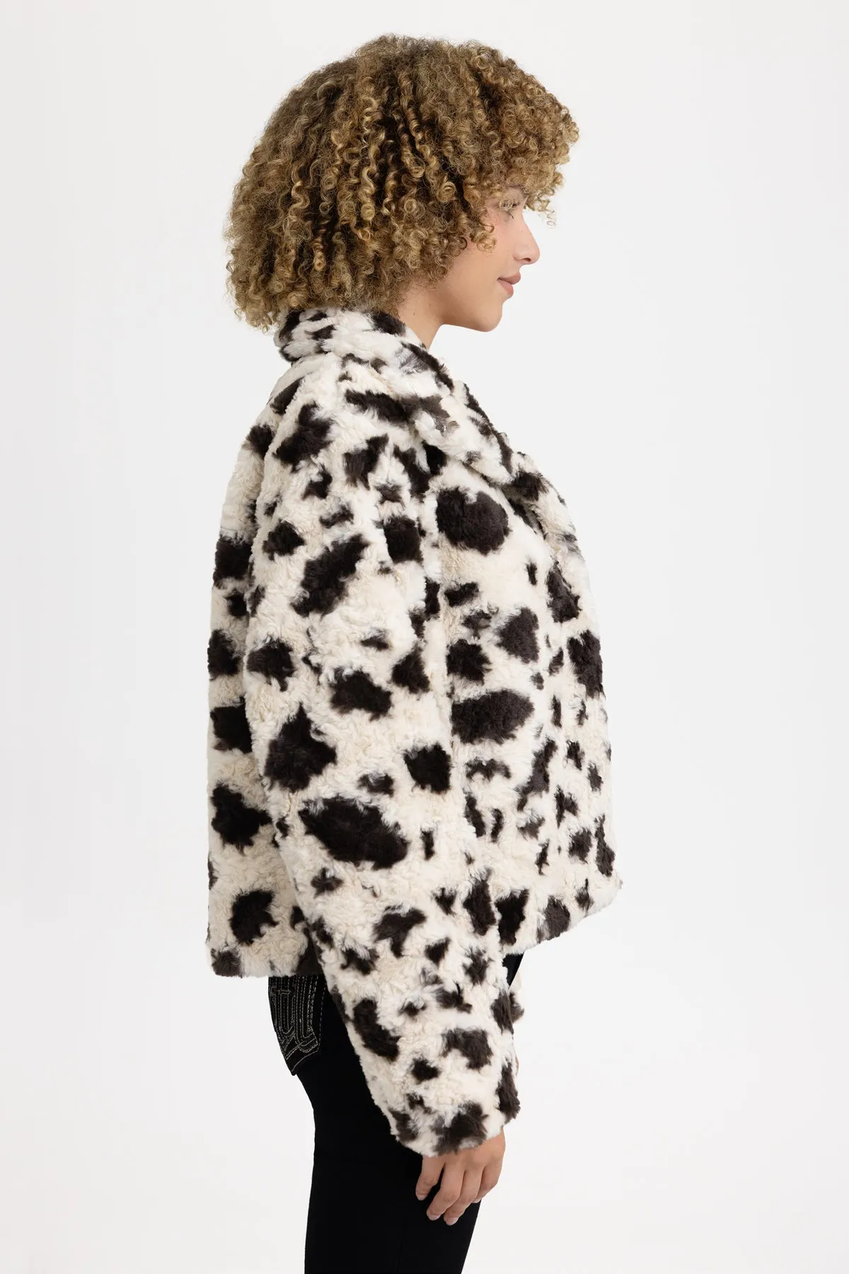 Soprano Cow Print Jacket sold by Miss Me product image thumbnail 3
