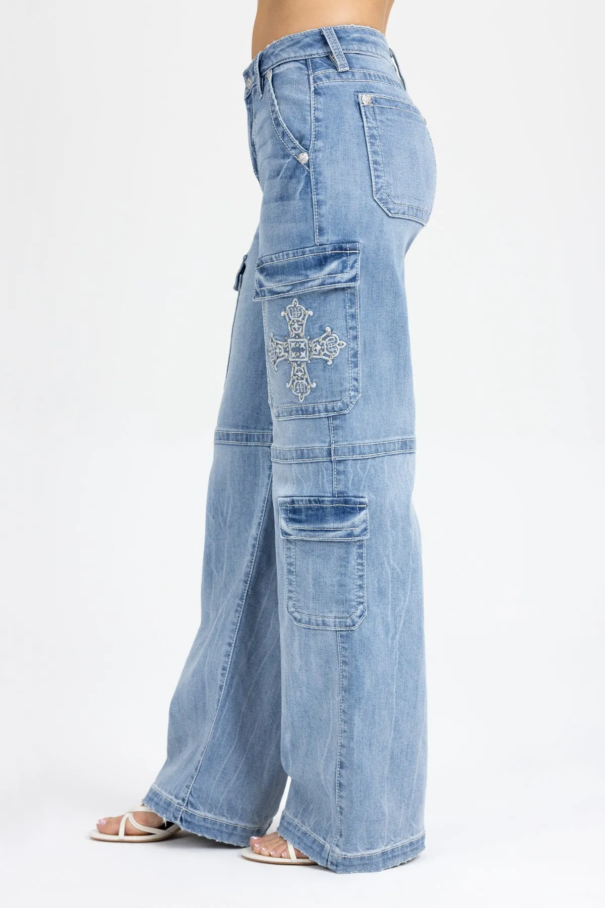 Axel Cargo Wide Leg sold by Miss Me product image thumbnail 3