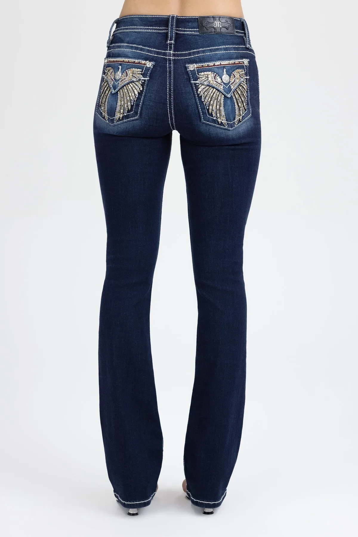 Arella Wings Bootcut Jeans sold by Miss Me