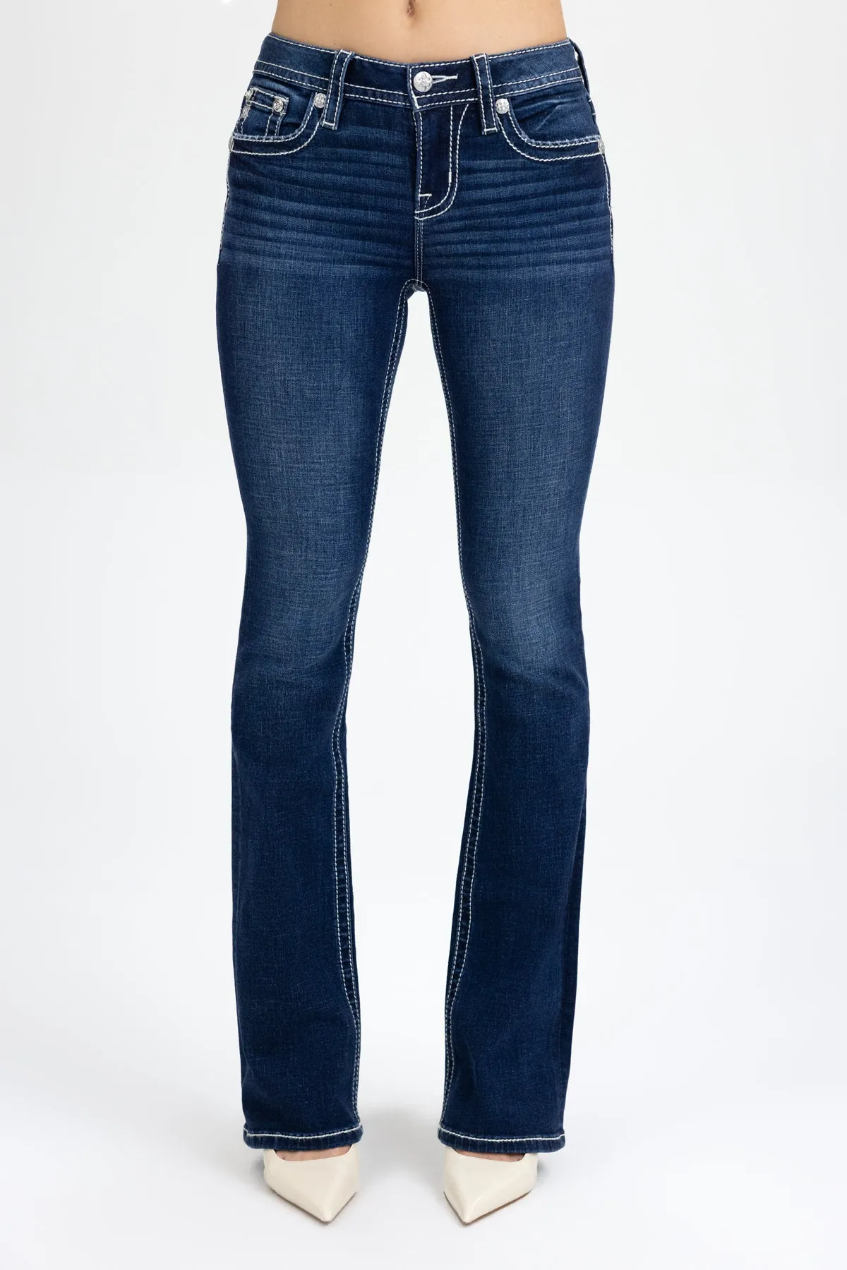 Kasey Longhorn Bootcut Jeans sold by Miss Me product image thumbnail 2