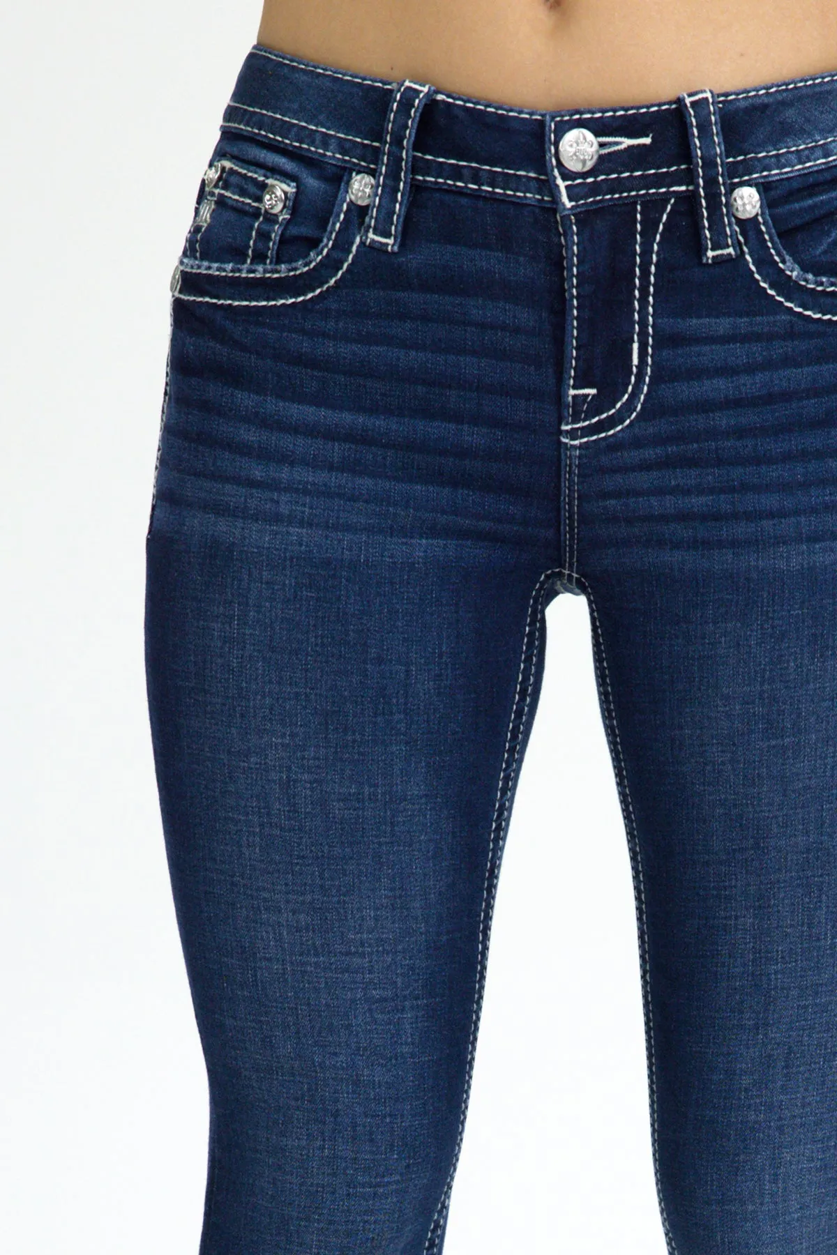 Kasey Longhorn Bootcut Jeans sold by Miss Me product image thumbnail 4