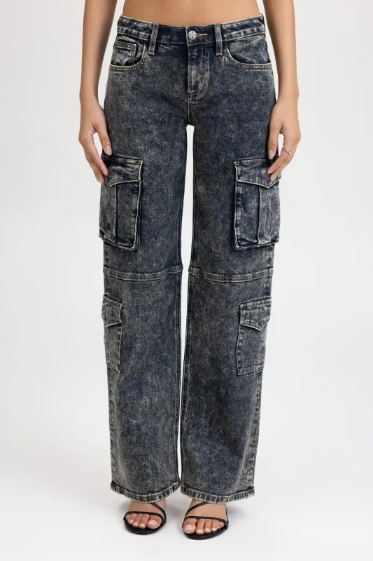 Gracyn Cargo Wide Leg sold by Miss Me