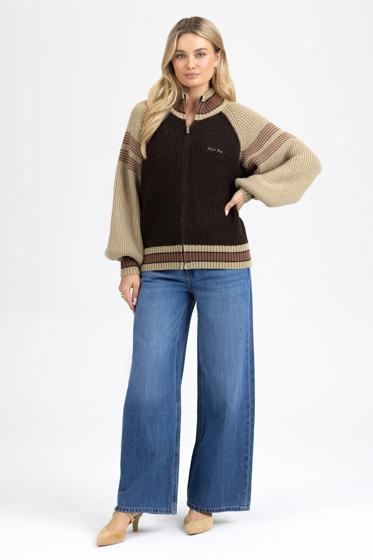 Faye Varsity Pullover sold by Miss Me product image thumbnail 4