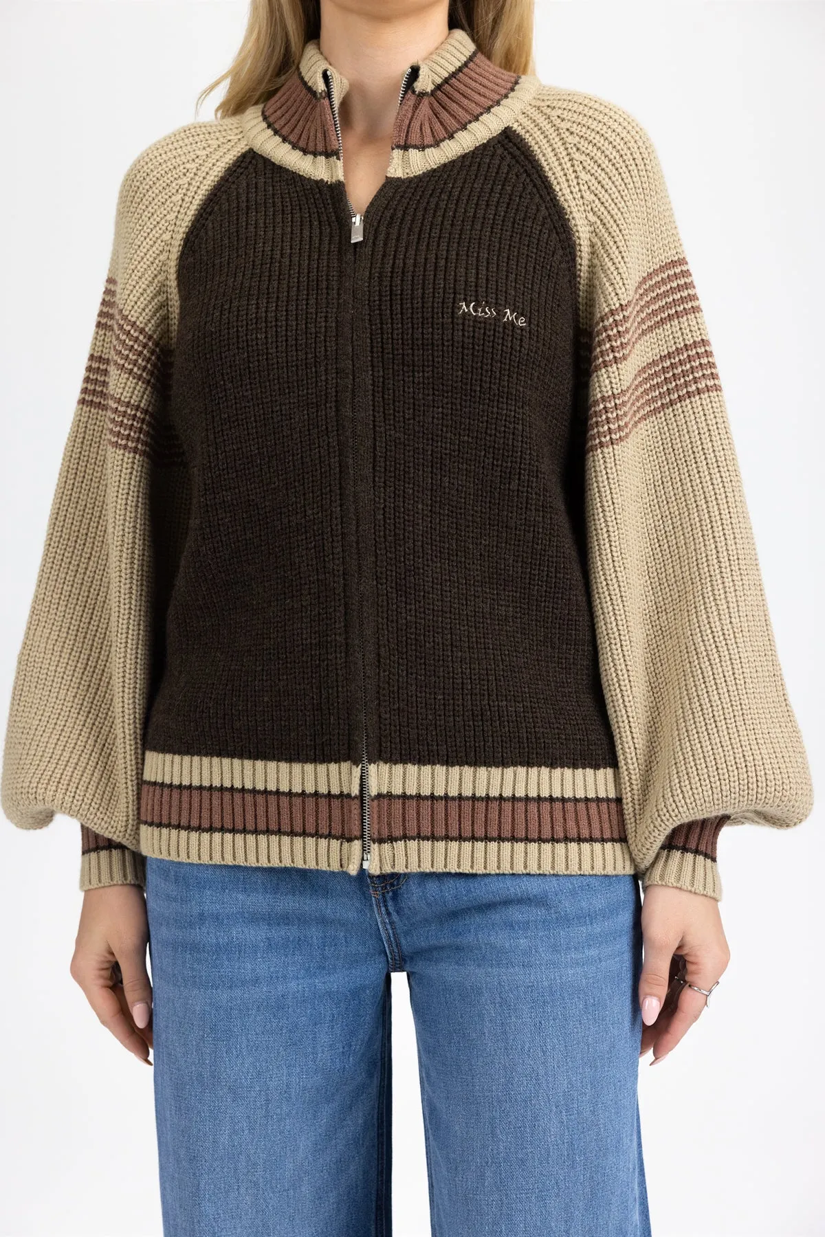 Faye Varsity Pullover sold by Miss Me product image thumbnail 2