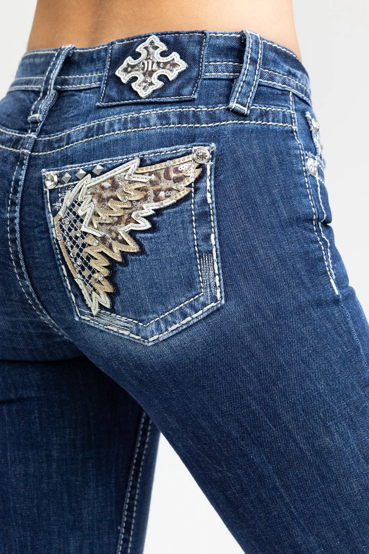 Zaya Wings Bootcut Jeans sold by Miss Me product image thumbnail 2