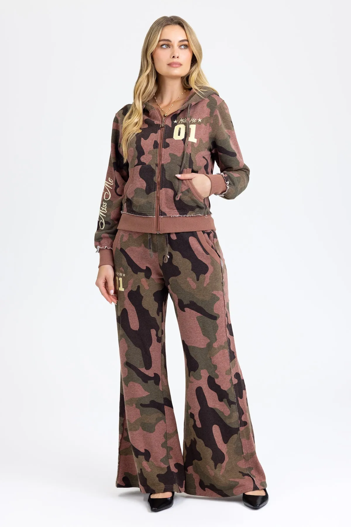 Scottie Camo Sweatpants sold by Miss Me product image thumbnail 4