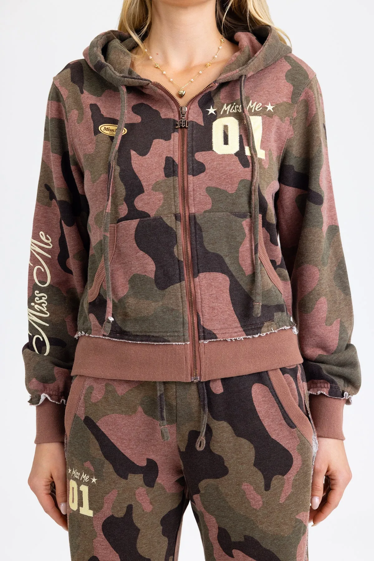 Scottie Camo Jacket sold by Miss Me product image thumbnail 4