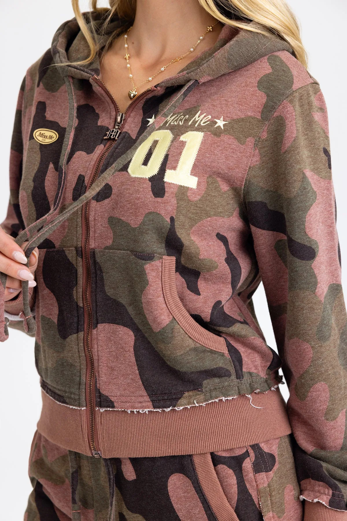 Scottie Camo Jacket sold by Miss Me product image thumbnail 2