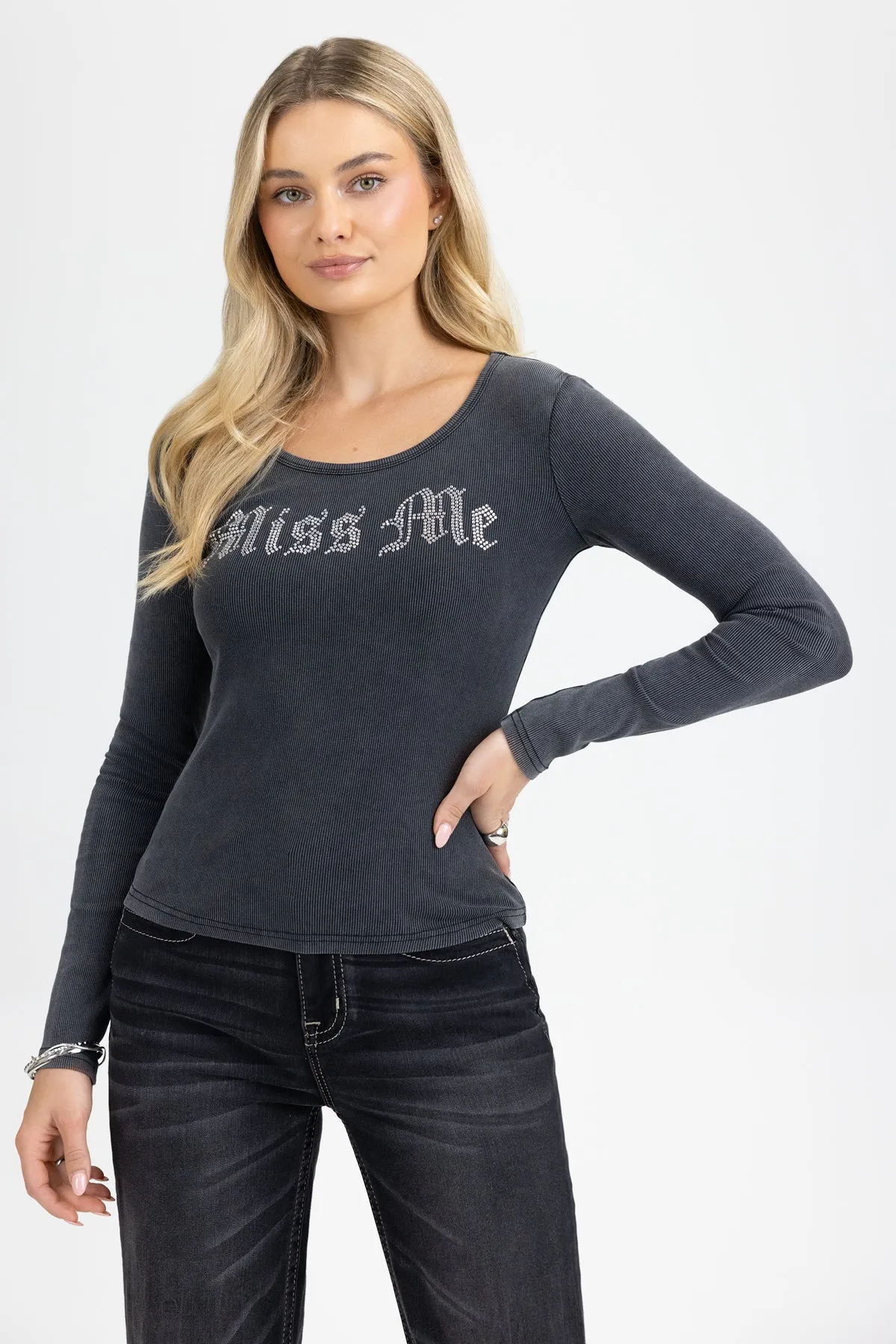 Alice Rhinestone Top sold by Miss Me product image thumbnail 2