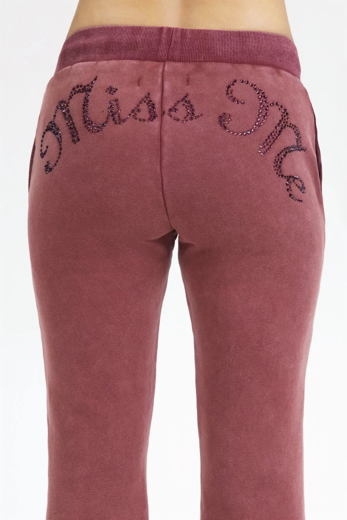 Loves It More Rhinestone Sweatpants sold by Miss Me product image thumbnail 3