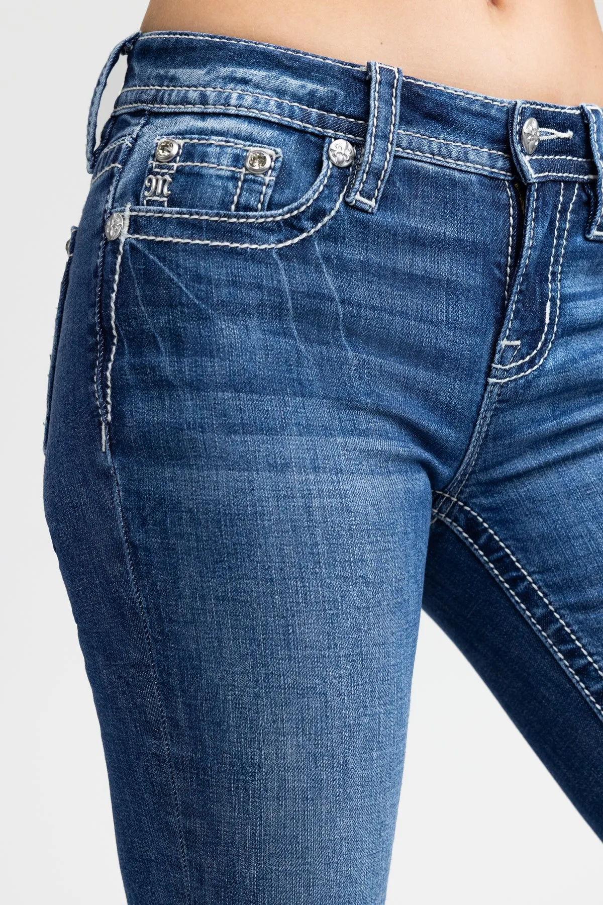 Kenna Cross Straight Jeans sold by Miss Me product image thumbnail 4