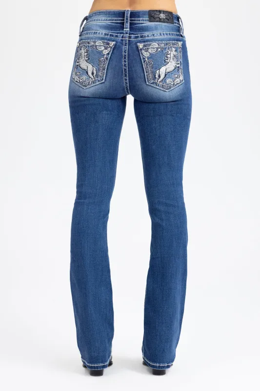 Meadow Bootcut Jeans made by Miss Me