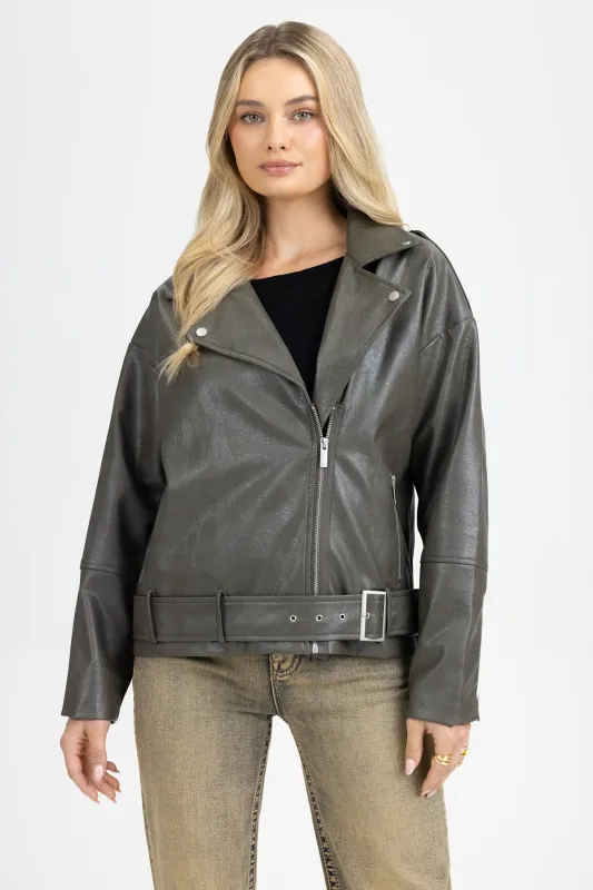 Evie Moto Jacket sold by Miss Me