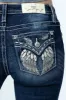 Of a Feather Bootcut Jeans sold by Miss Me