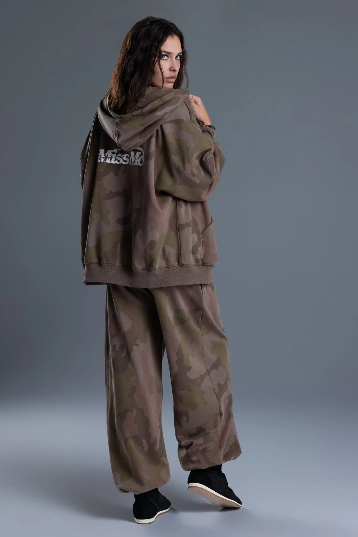 Keira Camo Jacket sold by Miss Me product image thumbnail 4