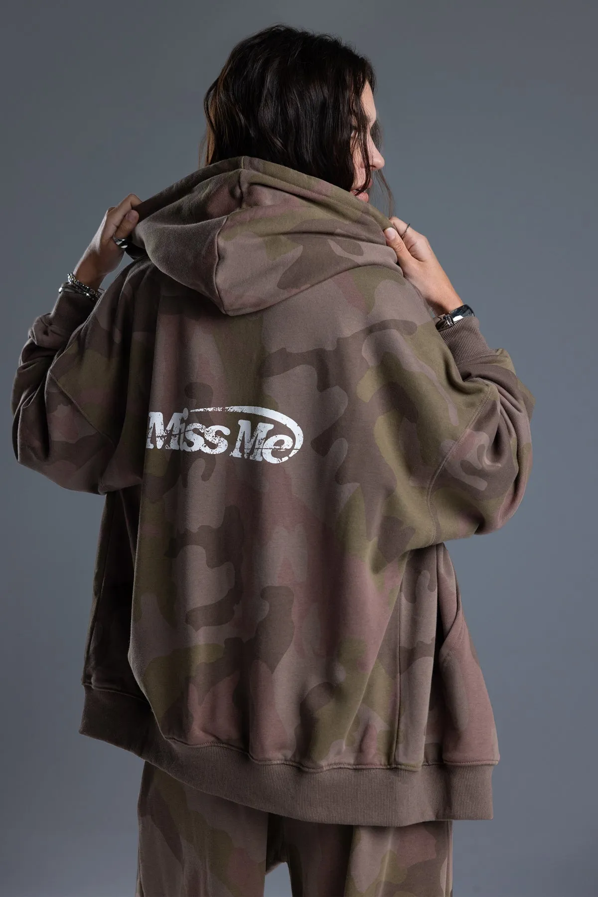 Keira Camo Jacket sold by Miss Me product image thumbnail 5