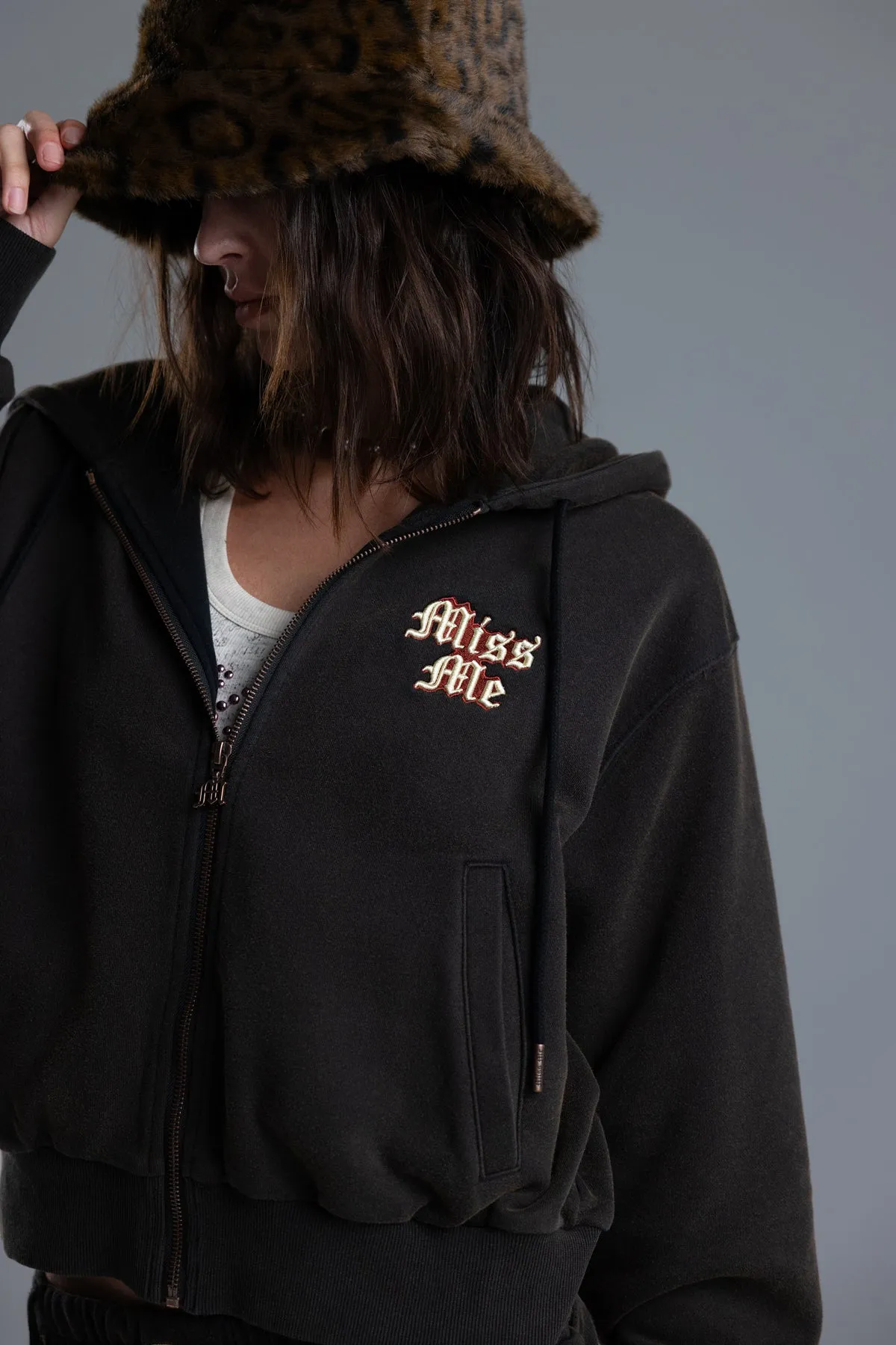 Jovie Hoodie Jacket sold by Miss Me product image thumbnail 4