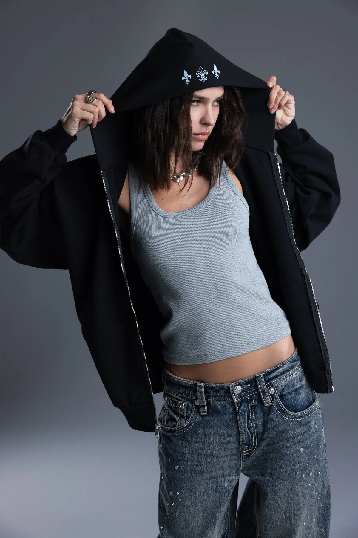 Virex Cross Wing Jacket sold by Miss Me product image thumbnail 2