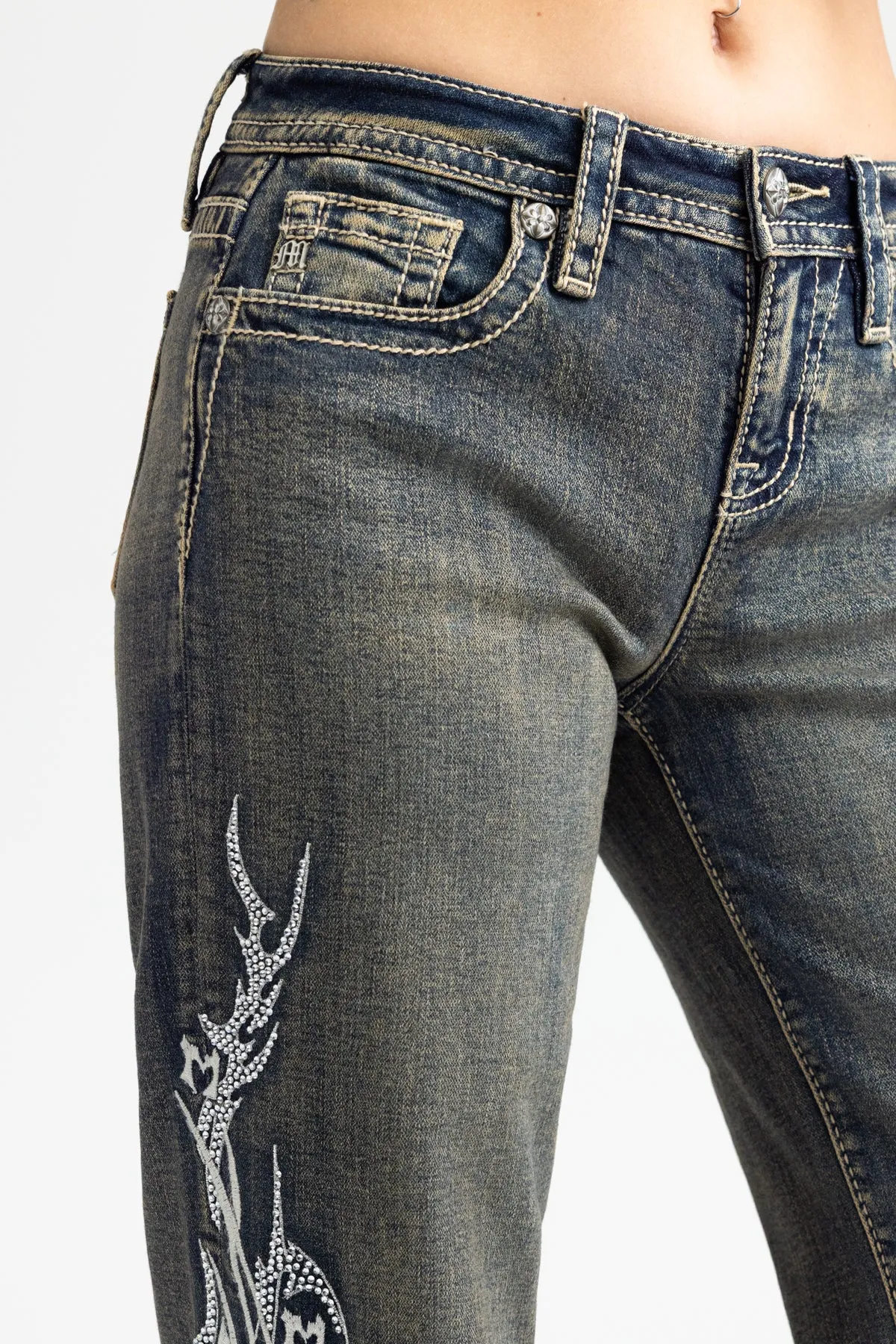 Aubrey Slim Wide sold by Miss Me product image thumbnail 5