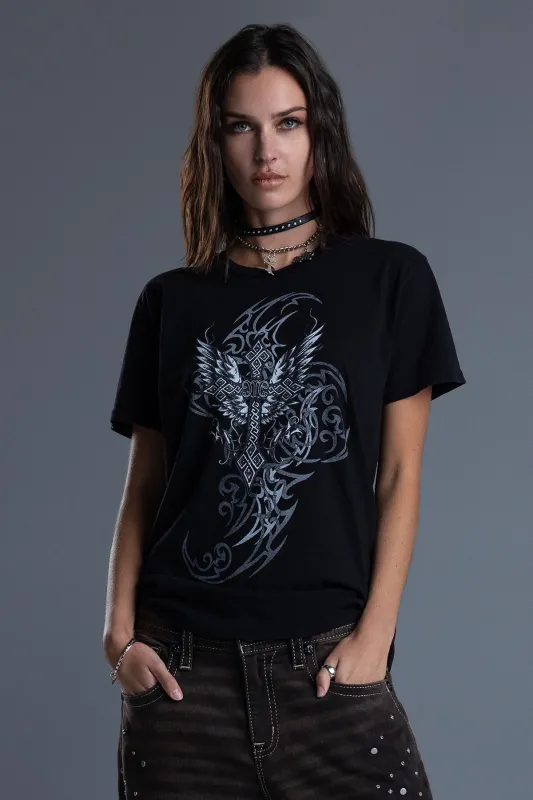 Arsyn Graphic Tee sold by Miss Me