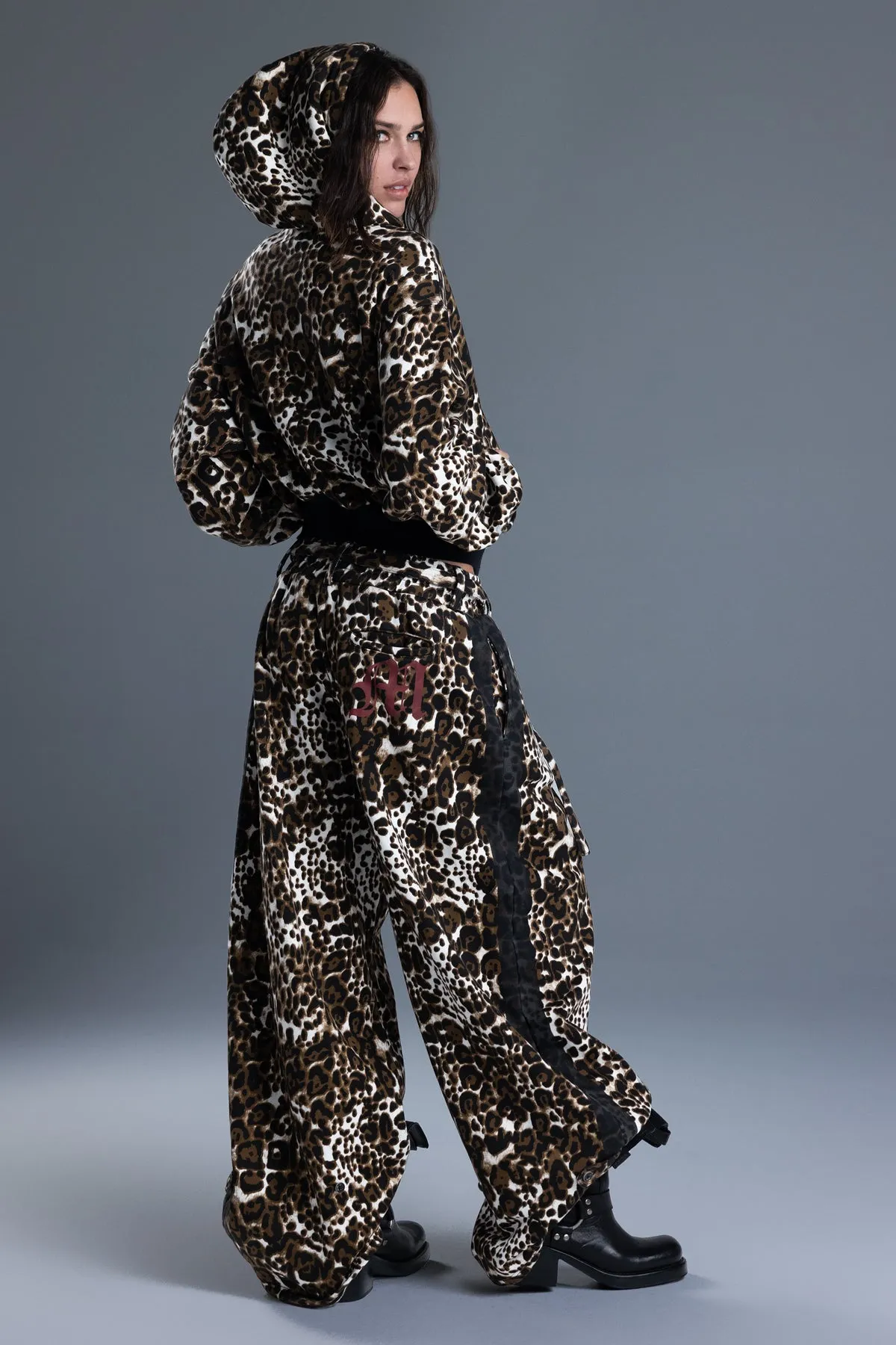 Sabella Leopard Sweatpants sold by Miss Me product image thumbnail 4