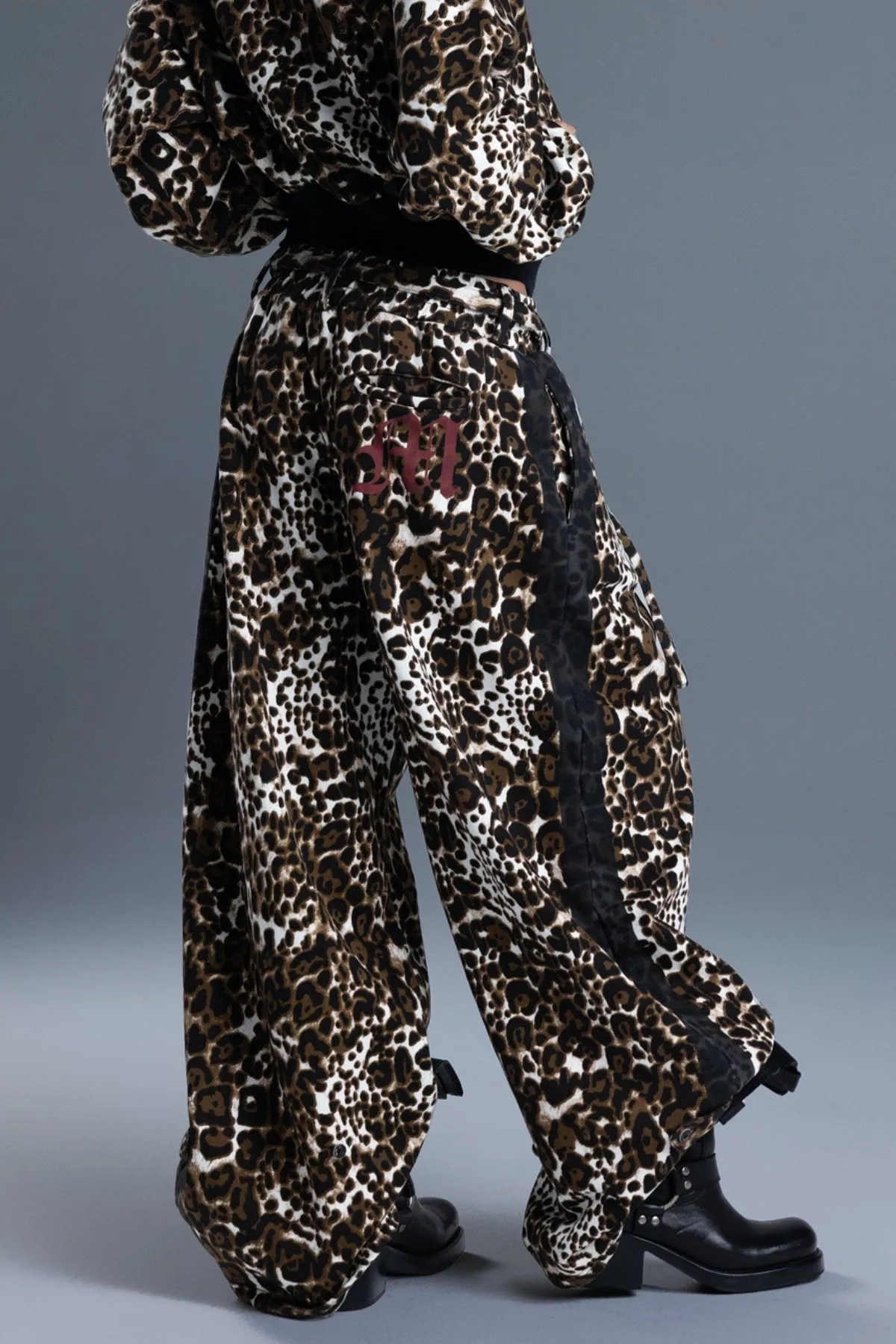 Sabella Leopard Sweatpants sold by Miss Me product image thumbnail 5