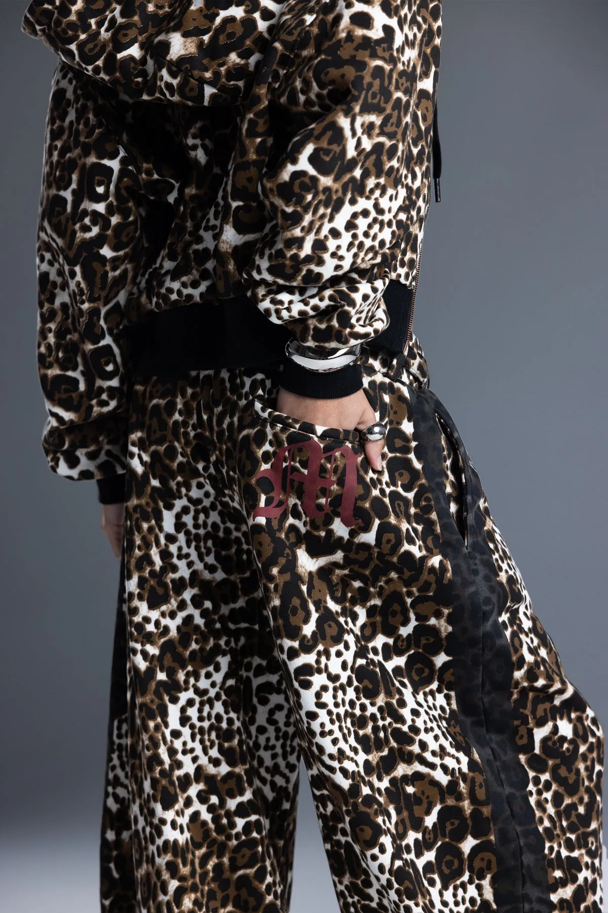 Sabella Leopard Sweatpants sold by Miss Me product image thumbnail 2