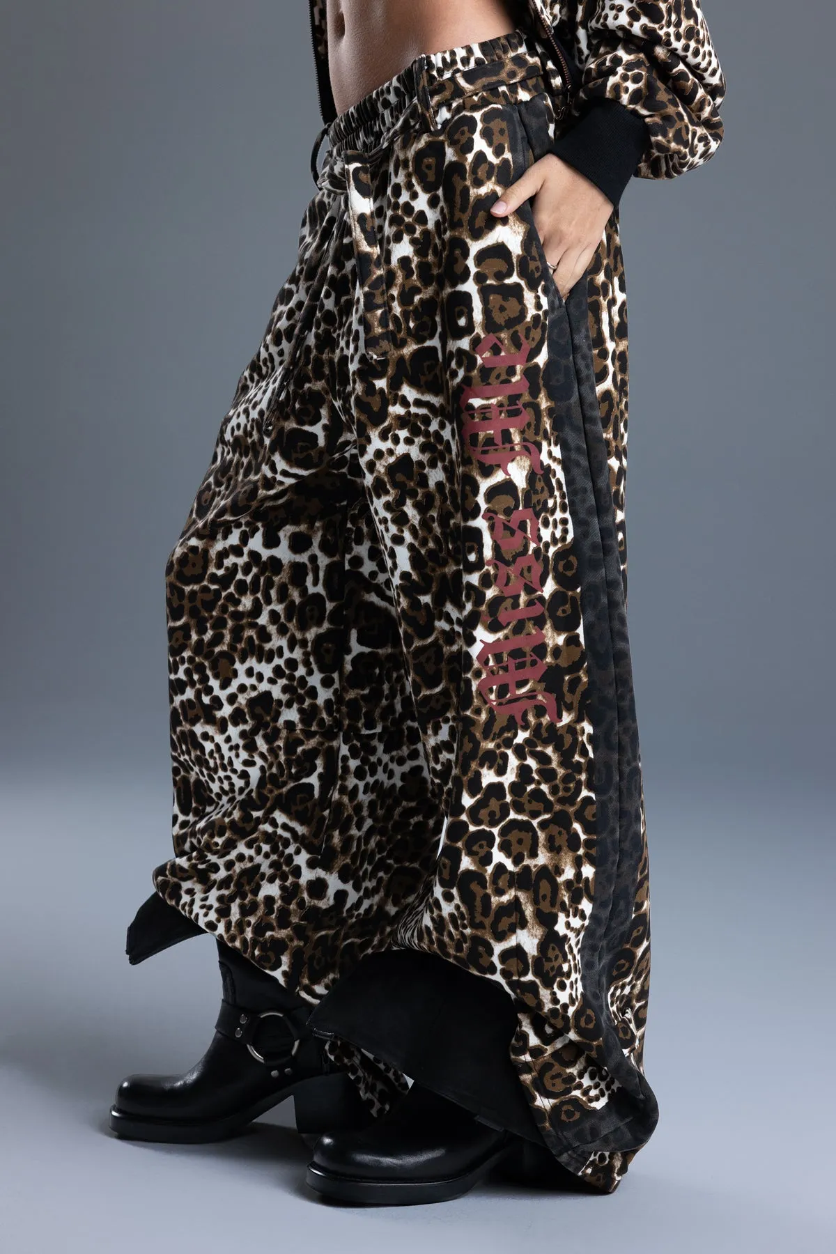 Sabella Leopard Sweatpants sold by Miss Me product image thumbnail 3