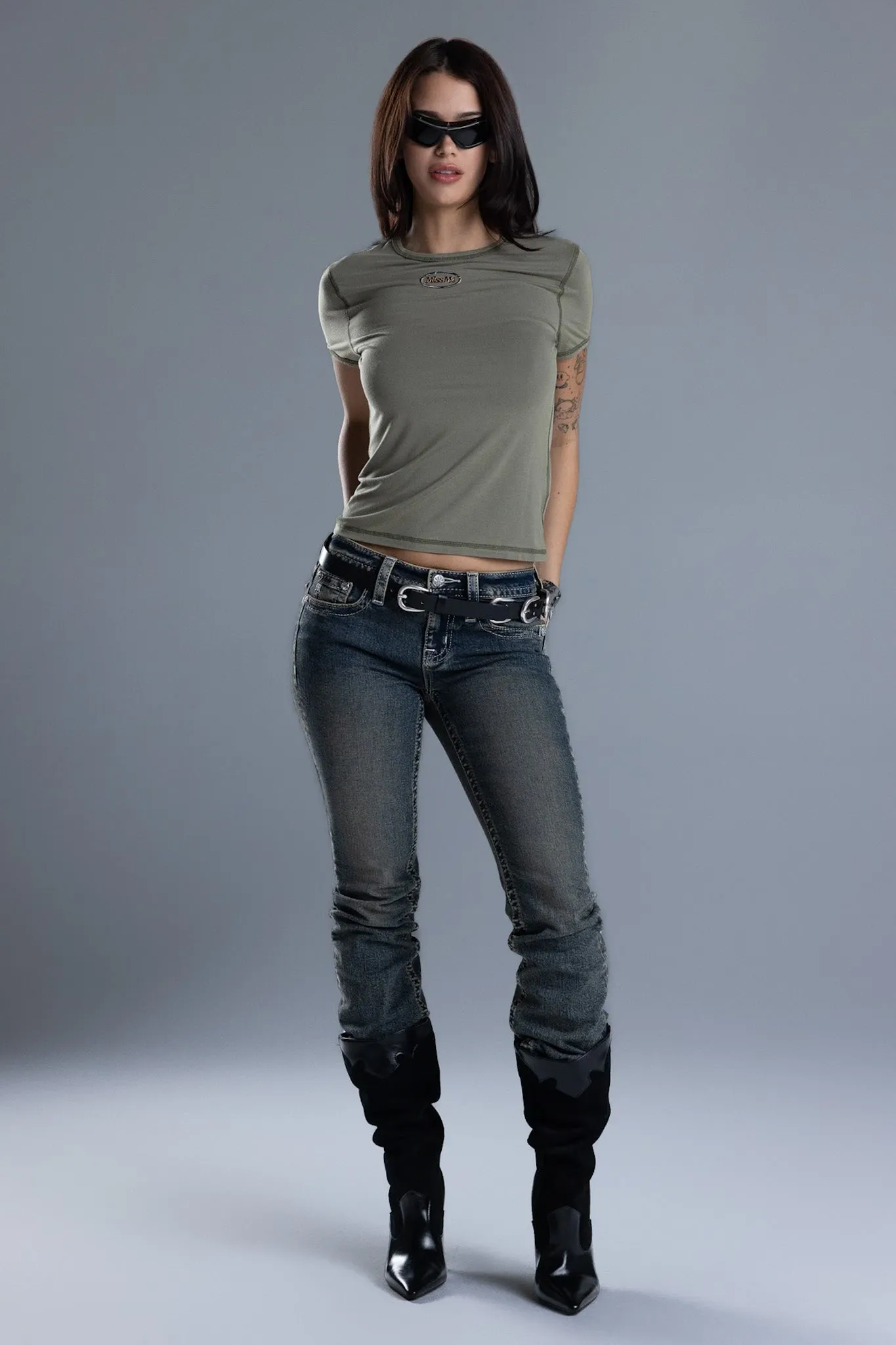 Zella Tee sold by Miss Me product image thumbnail 2