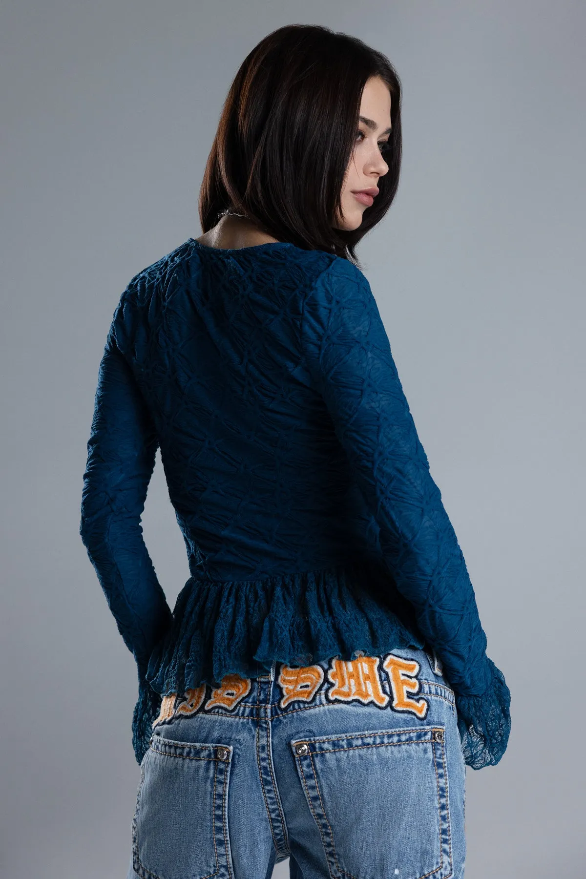 Braswell Lace Top sold by Miss Me product image thumbnail 5