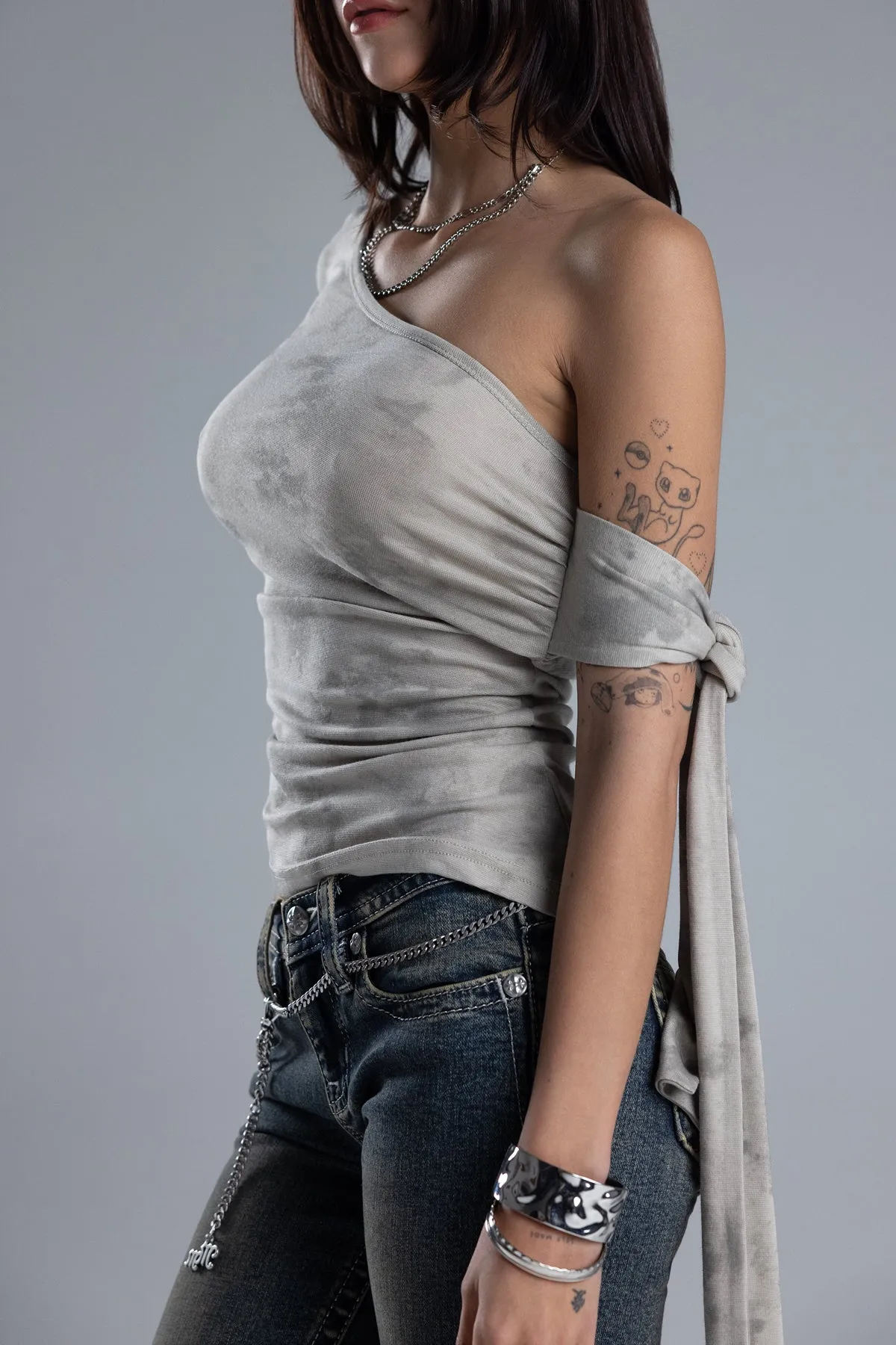 Maive One Shoulder Top sold by Miss Me product image thumbnail 4