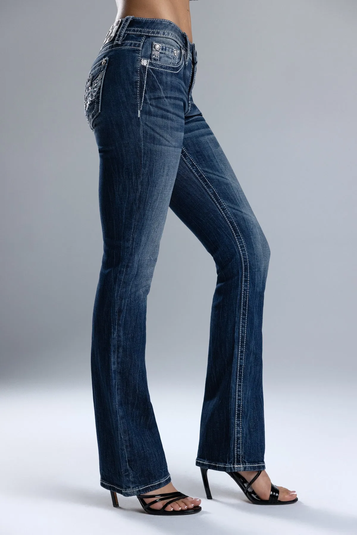 Bearritz Wing Bootcut Jeans sold by Miss Me product image thumbnail 5