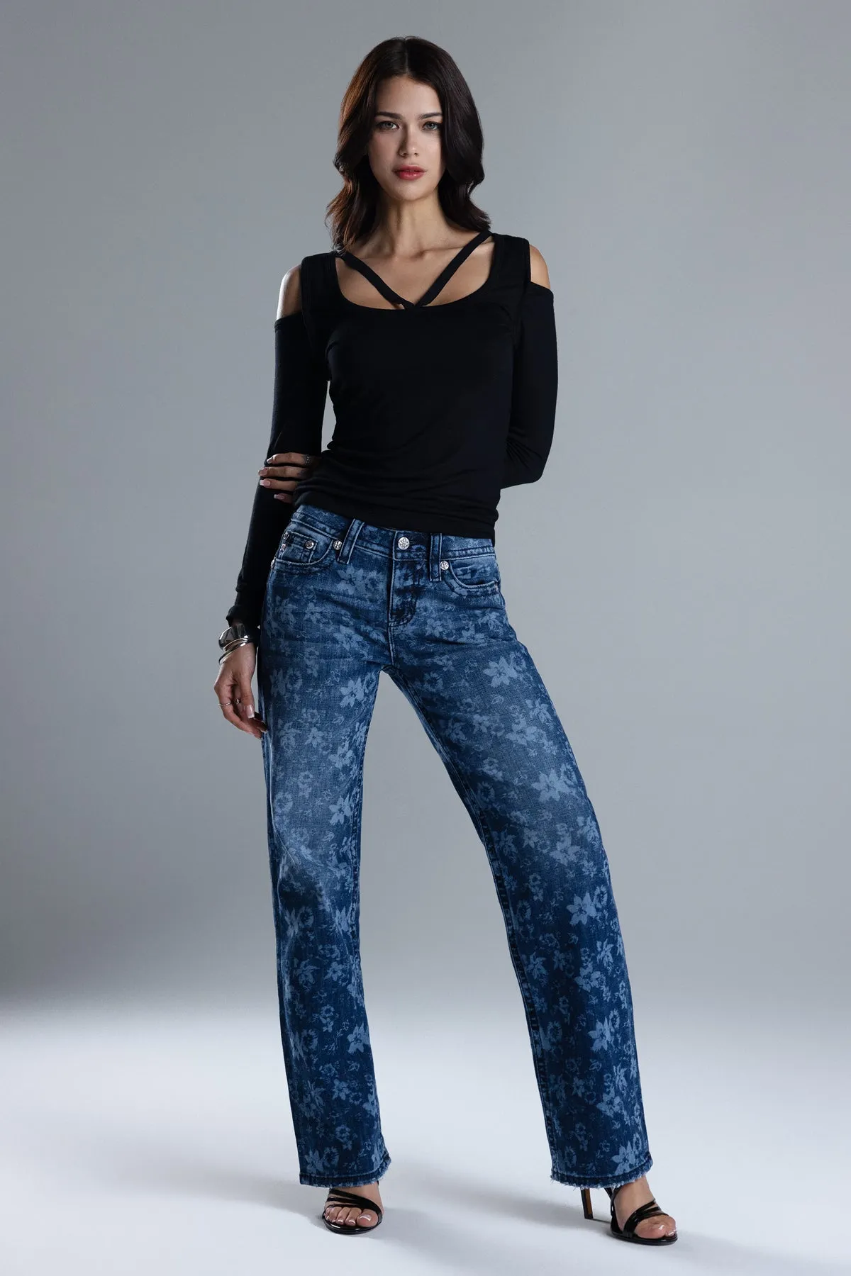 Lilura Bloom Slim Wide sold by Miss Me product image thumbnail 2