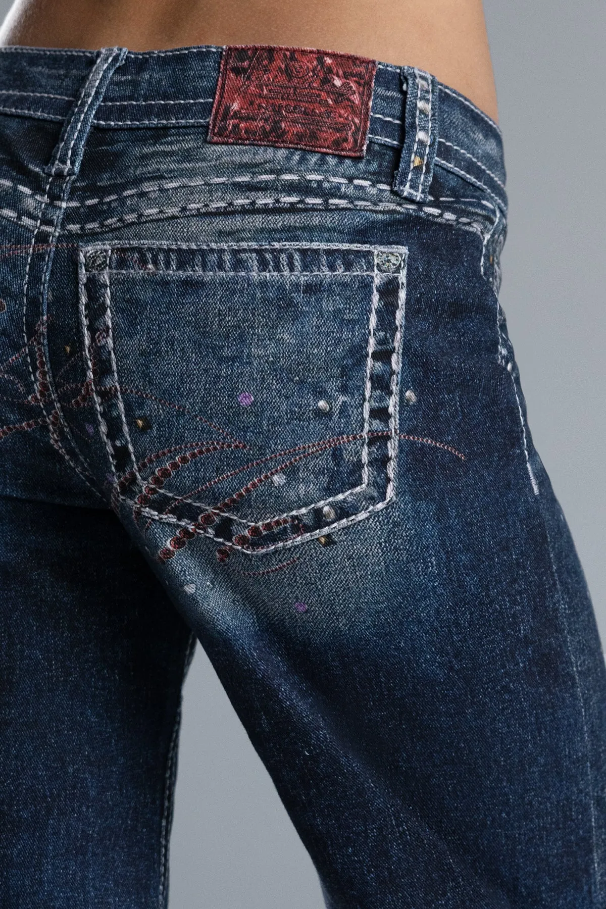 Breya Graphic Slim Wide sold by Miss Me product image thumbnail 2