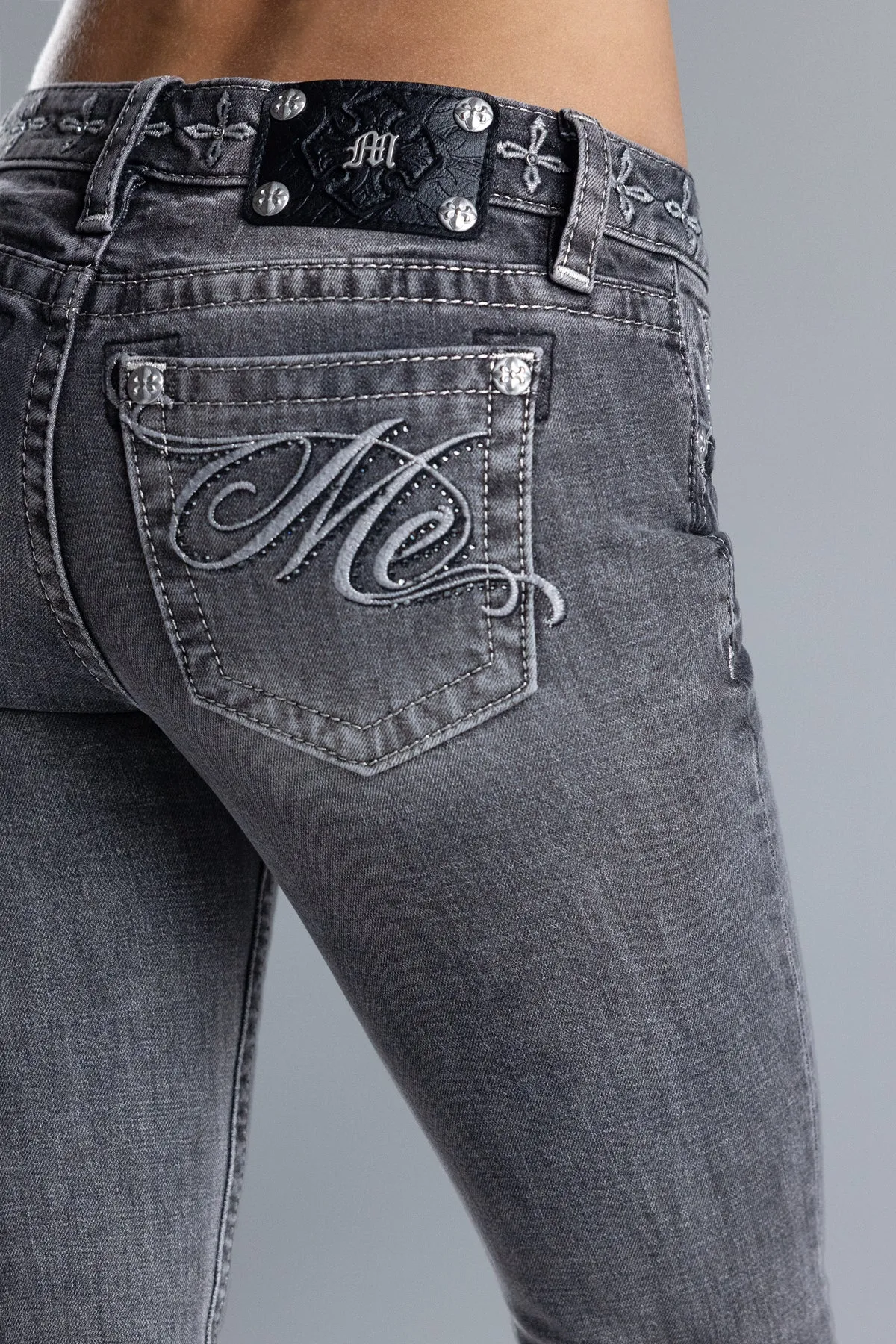 Skylar Low Rise Bootcut Jeans sold by Miss Me product image thumbnail 3