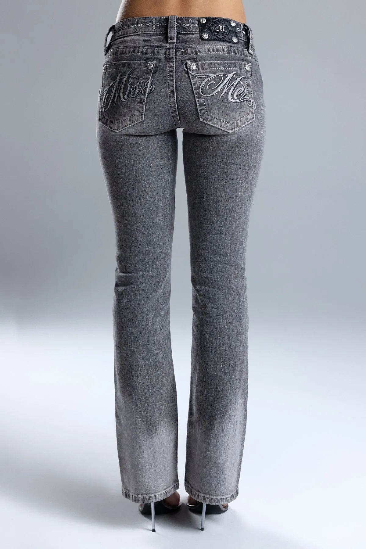 Skylar Low Rise Bootcut Jeans sold by Miss Me