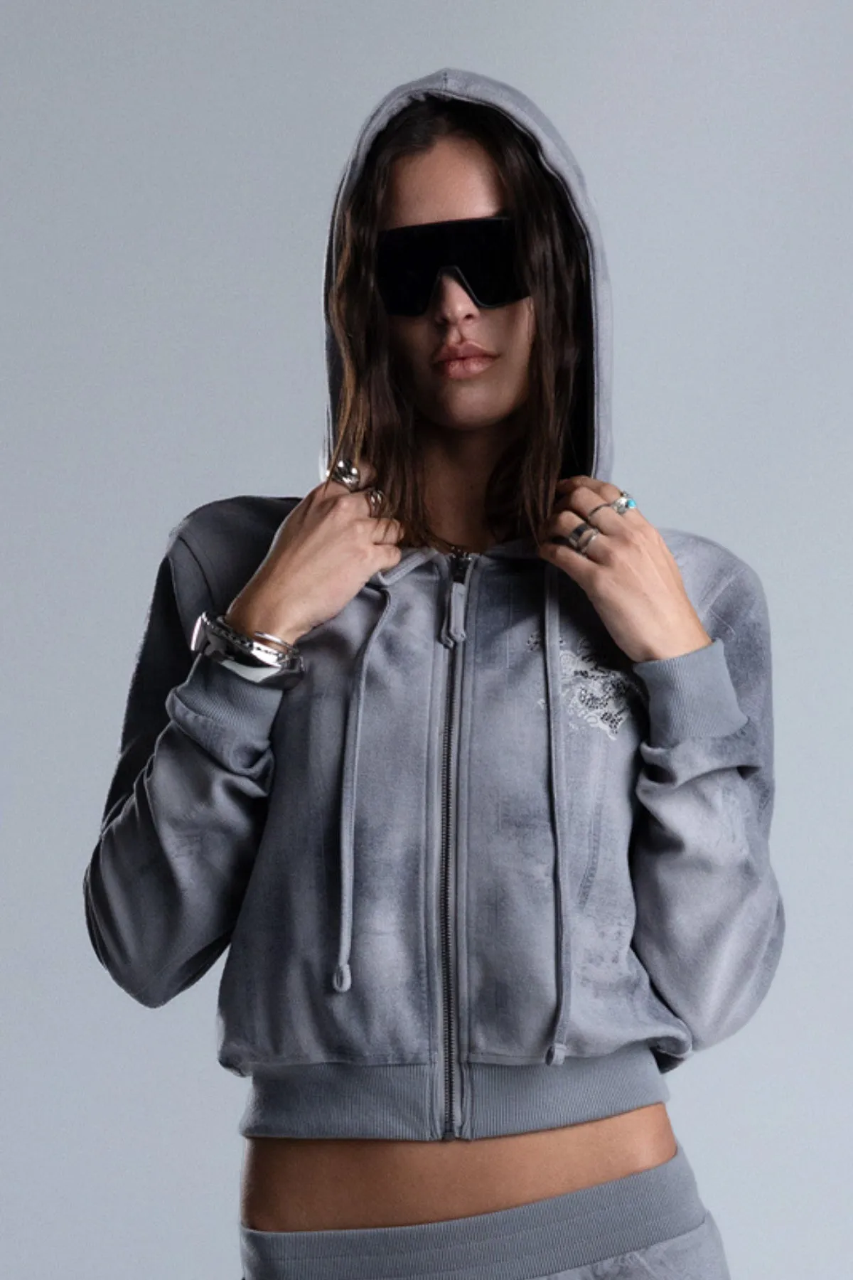 Bellamy Tie-Dyed Hoodie sold by Miss Me