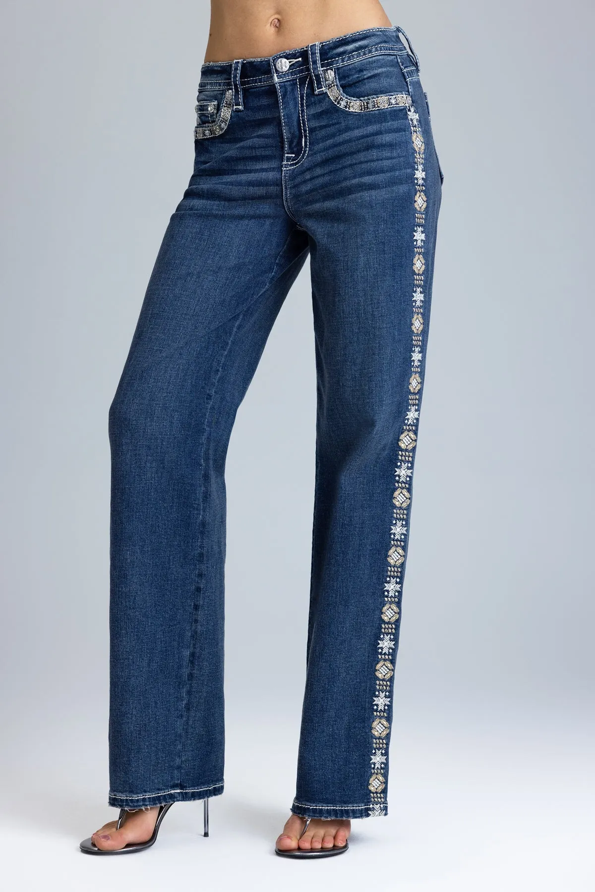 Tressa Slim Wide sold by Miss Me product image thumbnail 4