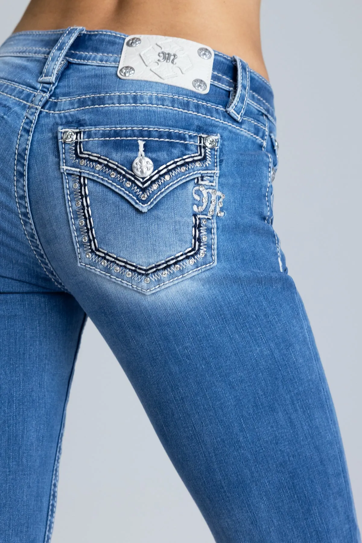 Araiza Stitched Bootcut Jeans sold by Miss Me product image thumbnail 3