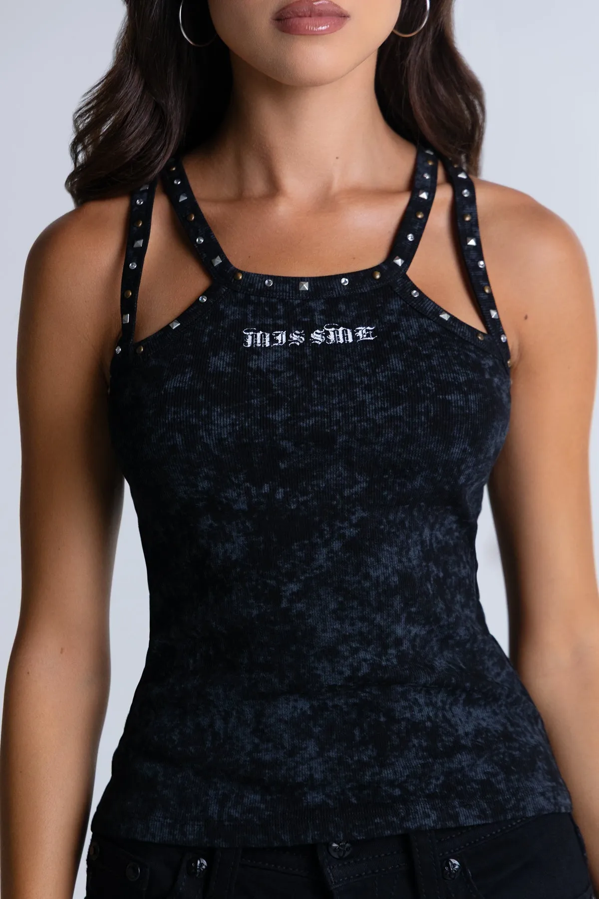 Stevie Studded Tank sold by Miss Me product image thumbnail 4