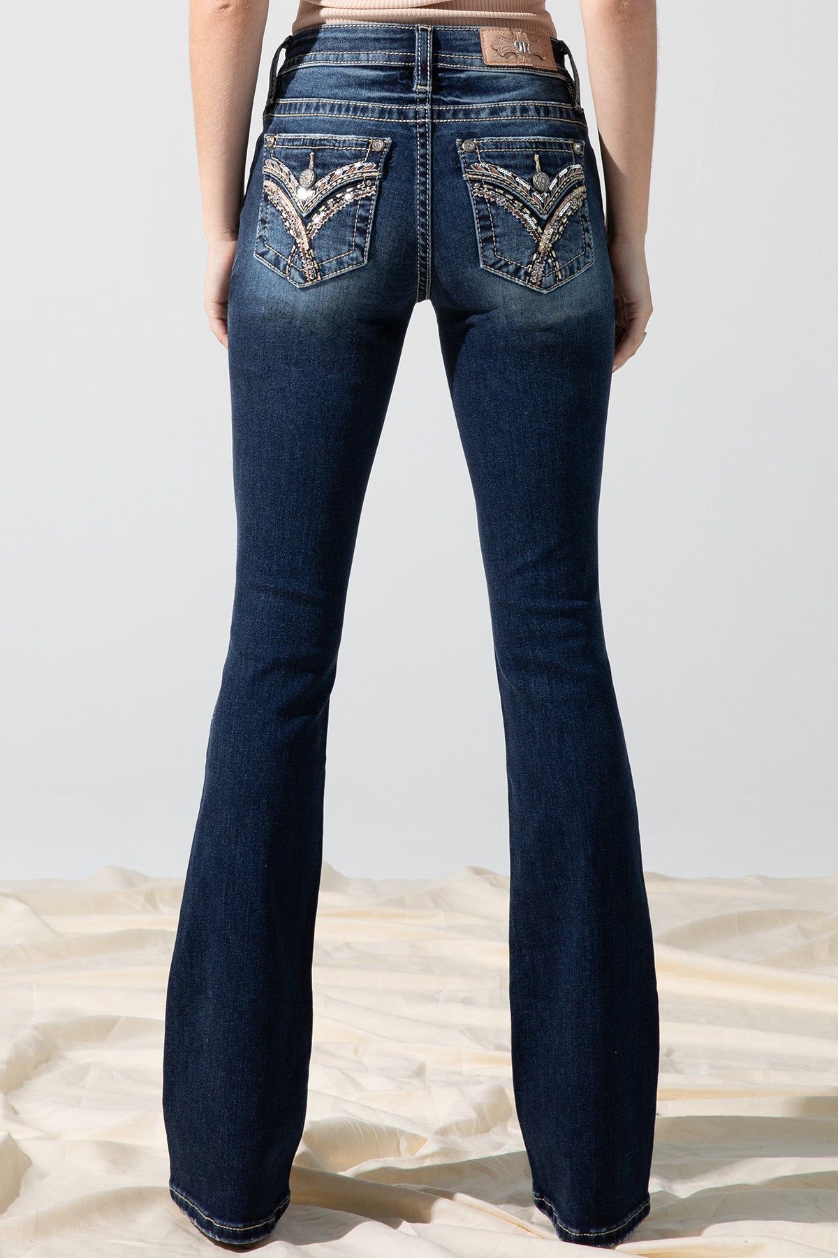 Zig Zag Bootcut Jean sold by Miss Me
