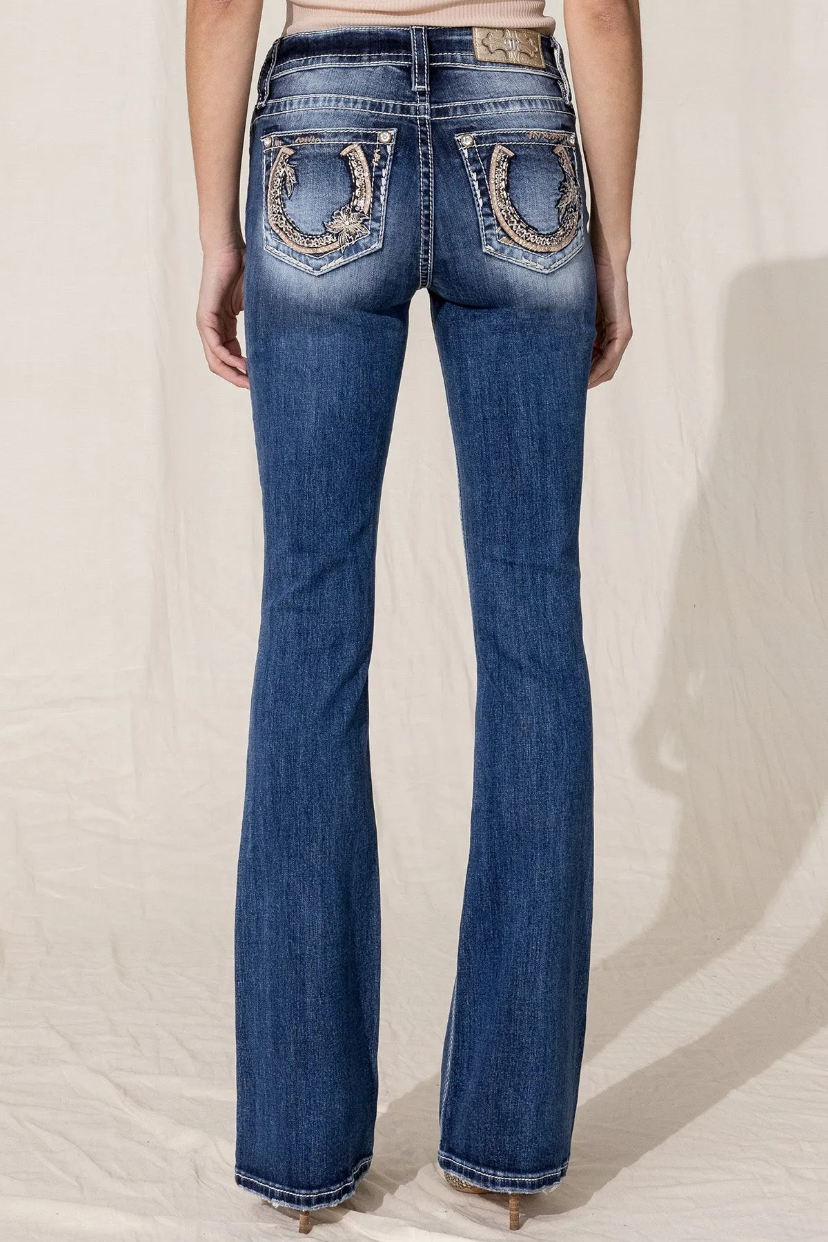 Wild Horseshoe Bootcut Jeans sold by Miss Me
