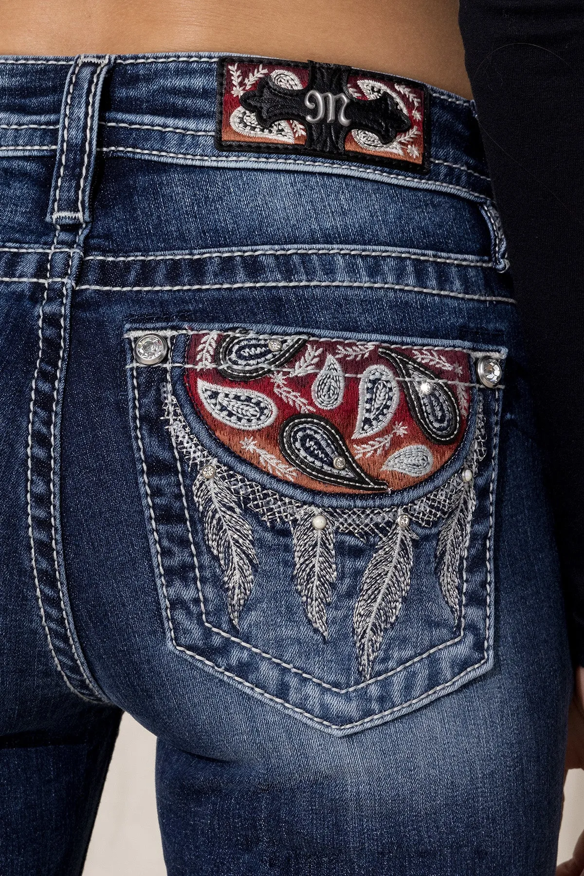 Paisley Dreaming Bootcut Jeans sold by Miss Me product image thumbnail 4